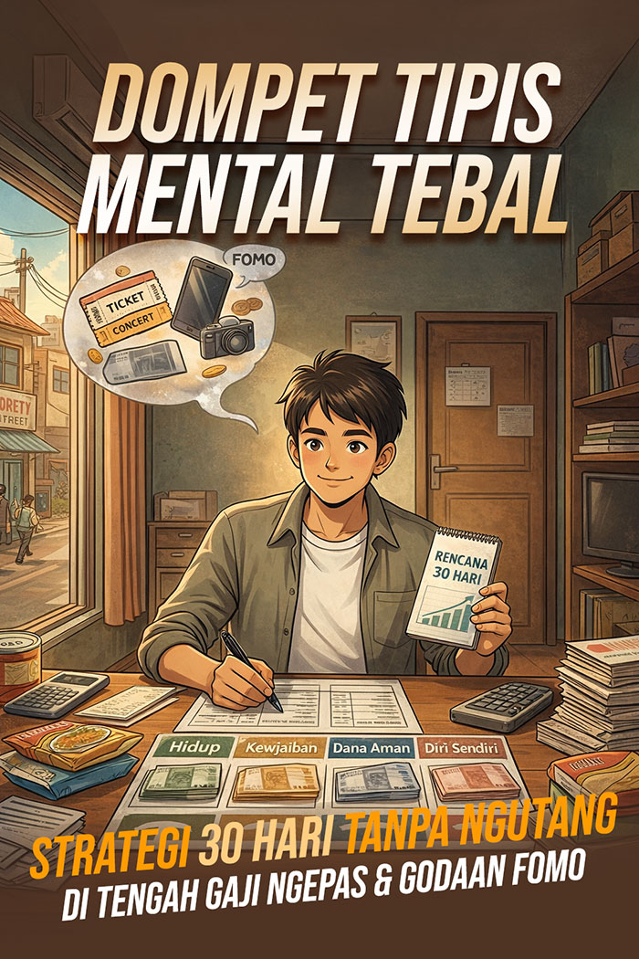 Dompet Tipis Mental Tebal